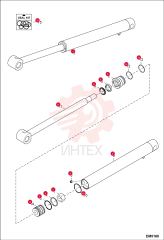 CYLINDER HYDRAULIC ASSEMBLY 7168939