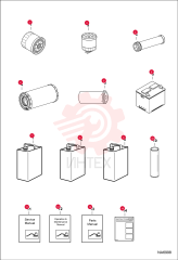 FILTER, OIL ENG 12 6671057 (1)