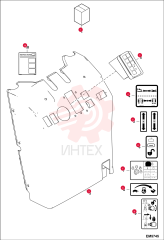 KIT, KEYLESS SWITCH 7198924 (2)