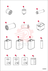 FILTER, OIL ENG 12 6671057 (3)