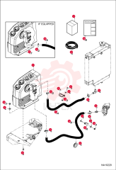 KIT, HEATER CAB 7261796 (2)