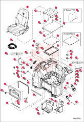 SEAT, OPERATOR BUCKET VINYL 7224274 (1)