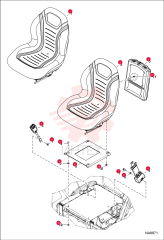 SEAT, OPERATOR BUCKET VINYL 7254508 (2)