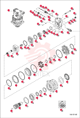 MOTOR, SLEW 7024418 (1)