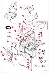 SEAT, OPERATOR BUCKET VINYL 7224274
