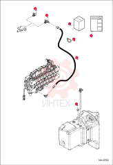 KIT DRAIN LINE OFFSET 7306738 (2)