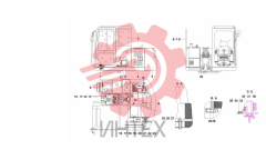 Устройство поворотное кабины SY75C3I3R(US).1 13213392