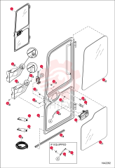 DOOR, CAB ASSY 7157151 (2)