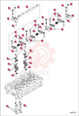 SHAFT, ROCKER ARM 7249364