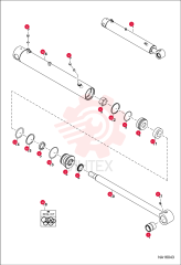 CYLINDER HYDRAULIC 7302317 (2)