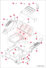 COVER, SEAT FLOOR 7013030