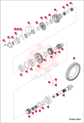 GEAR, SPIRAL BEVEL ASSY 7002873 (3)