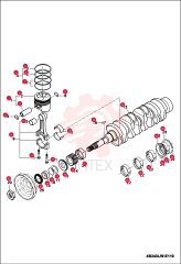 PISTON, ENG 7002150 (3)