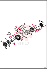 REAR BEARING, 6202-2RS