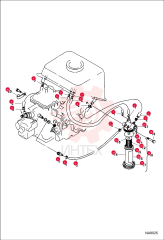 PIPE, RETURN FUEL 7031089