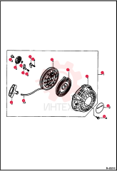RECOILD STARTER ASSEMBLY IR54474861