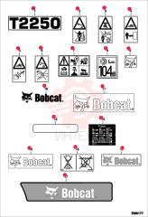 DECAL BOOM T2250