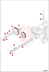 CAMSHAFT, VALVE 7017203