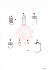 FUEL FILTER ELEMENT KIT 6911907 (2)