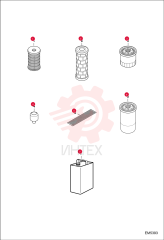 FUEL FILTER ELEMENT KIT 6911907 (3)