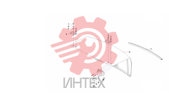 Крышка задняя кабины 11297512
