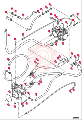 HOSE TJ45 3/4 9,5 TJ 9/16 L1600