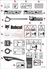 DECAL, LOGO BOBCAT HEAD 7253853 (2)