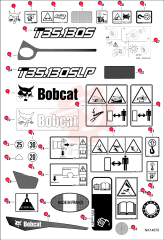 DECAL, LOGO BOBCAT HEAD 7197621 (2)