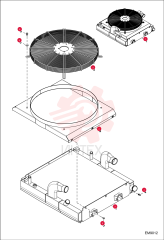 EXCHANGER OIL WATER AIR 7294276
