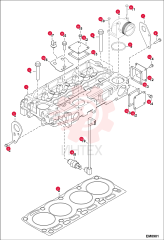 HEAD CYLINDER ASSEMBLY 7010583 (2)
