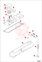 COVER CYLINDER HEAD ASSEMBLY 6912017
