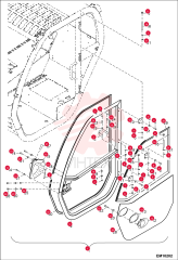 DOOR, CAB ASSY 7230906 (1)