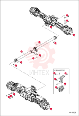 AXLE FRONT 7240244 (1)