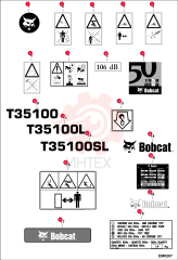 DECAL, BOBCAT LOGO 6927959