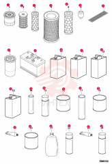 FILTER, OIL ENG 12 (5)