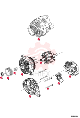 ALTERNATOR ENGINE 7167687
