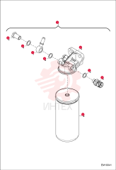 FILTER FUEL ASSY 7230613