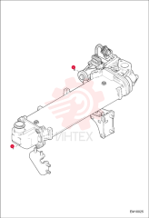 COOLER, EGR 7028491