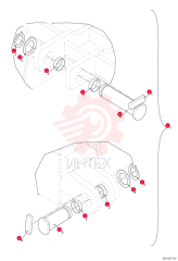 Boom chain pulley kit 6915390