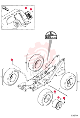 WHEEL ASSY 6915904-O (1)