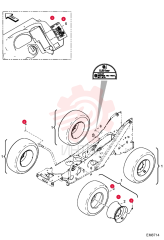 WHEEL ASSY 6915904-O (2)