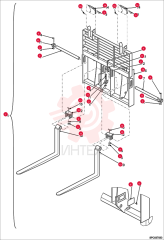 Forks holder assy 74425.0 (3)