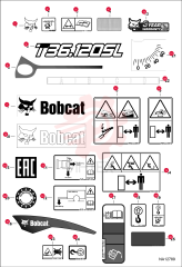 DECAL, LOGO BOBCAT HEAD 7253853 (3)