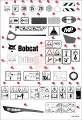 DECAL, LOGO BOBCAT HEAD 7197621 (2)