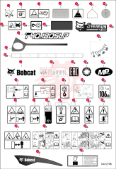 DECAL, LOGO BOBCAT HEAD 7197621 (3)