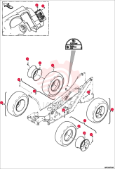 WHEEL ASSY, LH 6915867