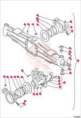 Rear axle assy 97762.9 (1)