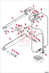 FITTING HYDRAULIC CONNECTOR 7244942 (2)