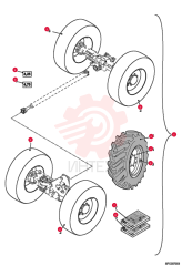 Set of wheels 6908321 (2)