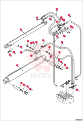 FITTING HYDRAULIC CONNECTOR 7244942 (4)